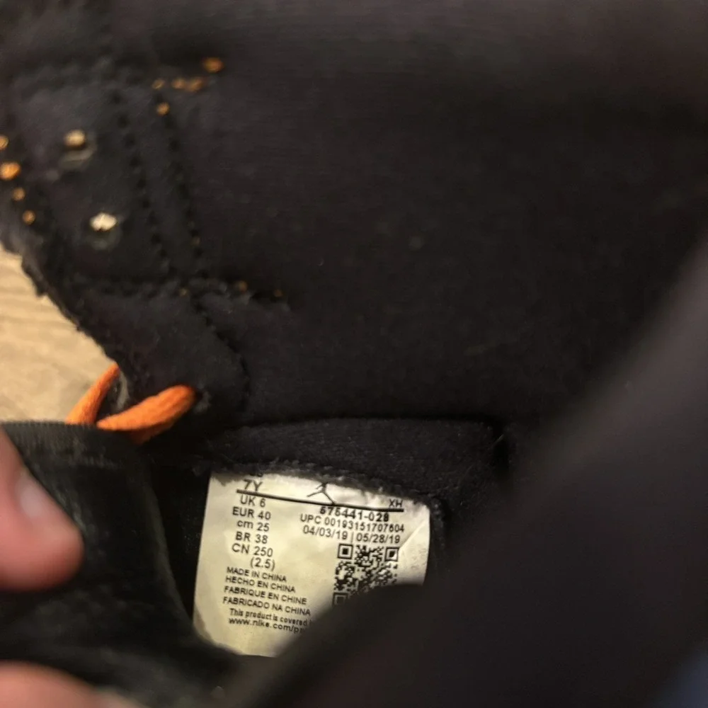 Jordan 1 Retro OG High Shattered Backboard 3.0 Size 7y